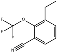 3-Ethyl-2-(trifluoromethoxy)benzonitrile 结构式
