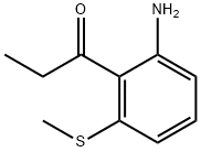 1-(2-Amino-6-(methylthio)phenyl)propan-1-one 结构式