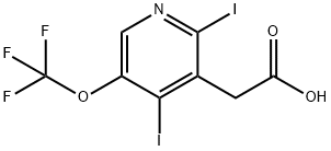 2,4-Diiodo-5-(trifluoromethoxy)pyridine-3-acetic acid