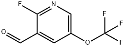 2-Fluoro-5-(trifluoromethoxy)pyridine-3-carboxaldehyde