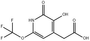 2,3-Dihydroxy-6-(trifluoromethoxy)pyridine-4-acetic acid