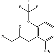 1-(2-Amino-6-(trifluoromethoxy)phenyl)-3-chloropropan-2-one