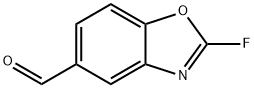 2-Fluorobenzo[d]oxazole-5-carboxaldehyde 结构式