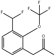 1-(3-(Difluoromethyl)-2-(trifluoromethoxy)phenyl)propan-2-one