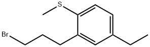 2-(3-Bromopropyl)-4-ethylthianisole 结构式