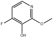 4-Fluoro-3-hydroxy-2-methoxypyridine 结构式