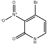 4-溴-3-硝基吡啶-2(1H)-酮 结构式