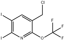 5-(Chloromethyl)-2,3-diiodo-6-(trifluoromethoxy)pyridine