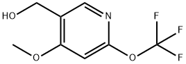 4-Methoxy-2-(trifluoromethoxy)pyridine-5-methanol