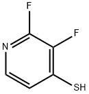 2,3-二氟吡啶-4-硫醇 结构式