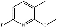 6-氟-2-甲氧基-3-甲基吡啶 结构式