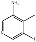 5-碘-4-甲基吡啶-3-胺 结构式