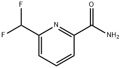 6-(二氟甲基)吡啶酰胺 结构式