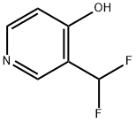 3-(二氟甲基)吡啶-4-醇 结构式