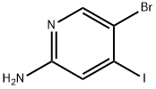 5-溴-4-碘吡啶-2-胺 结构式