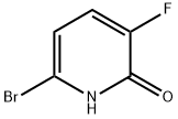 6-溴-3-氟吡啶-2(1H)-酮 结构式