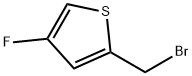 2-(溴甲基)-4-氟噻吩 结构式