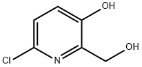 6-氯-2-(羟甲基)吡啶-3-醇 结构式