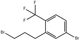 4-Bromo-2-(3-bromopropyl)benzotrifluoride 结构式