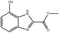 7-羟基-1H-苯并[D]咪唑-2-羧酸甲酯 结构式