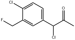 1-Chloro-1-(4-chloro-3-(fluoromethyl)phenyl)propan-2-one