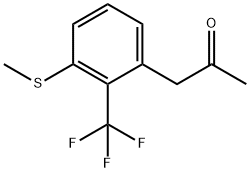 1-(3-(Methylthio)-2-(trifluoromethyl)phenyl)propan-2-one