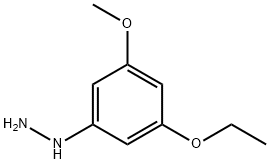 Hydrazine, (3-ethoxy-5-methoxyphenyl)- 结构式