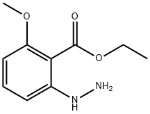Ethyl 2-hydrazinyl-6-methoxybenzoate 结构式