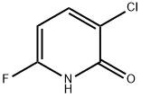 3-氯-6-氟吡啶-2(1H)-酮 结构式