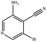 3-氨基-5-溴异柳氮腈 结构式