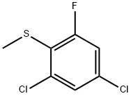 Benzene, 1,5-dichloro-3-fluoro-2-(methylthio)- 结构式