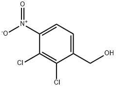Benzenemethanol, 2,3-dichloro-4-nitro- 结构式