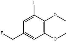 1,2-Dimethoxy-3-iodo-5-(fluoromethyl)benzene 结构式