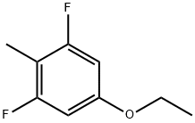Benzene, 5-ethoxy-1,3-difluoro-2-methyl- 结构式
