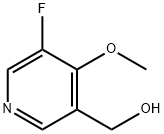 (5-氟-4-甲氧基吡啶-3-基)甲醇 结构式