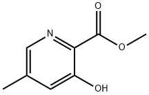 3-羟基-5-甲基吡啶甲酸甲酯 结构式