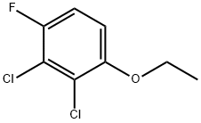Benzene, 2,3-dichloro-1-ethoxy-4-fluoro- 结构式