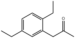 1-(2,5-Diethylphenyl)propan-2-one 结构式