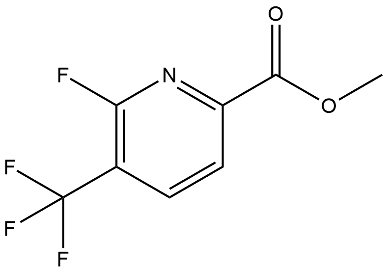 6-氟-5-(三氟甲基)吡啶甲酸甲酯 结构式