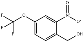 2-硝基-4-(三氟甲氧基)苄醇 结构式