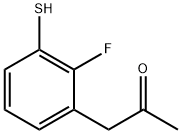 1-(2-Fluoro-3-mercaptophenyl)propan-2-one 结构式