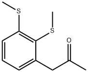 1-(2,3-Bis(methylthio)phenyl)propan-2-one 结构式