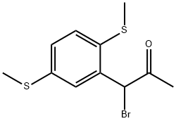 1-(2,5-Bis(methylthio)phenyl)-1-bromopropan-2-one