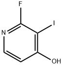 2-氟-3-碘吡啶-4-醇 结构式