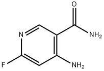 4-Amino-6-fluoronicotinamide 结构式