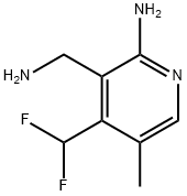 2-Amino-3-(aminomethyl)-4-(difluoromethyl)-5-methylpyridine