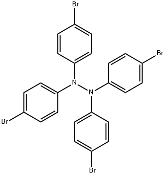 Hydrazine, 1,1,2,2-tetrakis(4-bromophenyl)- 结构式