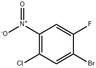 1-溴-5-氯-2-氟-4-硝基苯 结构式