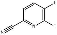 6-氟-5-碘-2-氰基吡啶 结构式