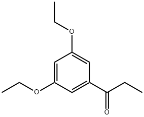 1-(3,5-Diethoxyphenyl)propan-1-one 结构式